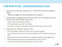 Page 7: Colt IPv6 for Business Customers Case Study - Swiss IPv6 Council Jun 2013-v3